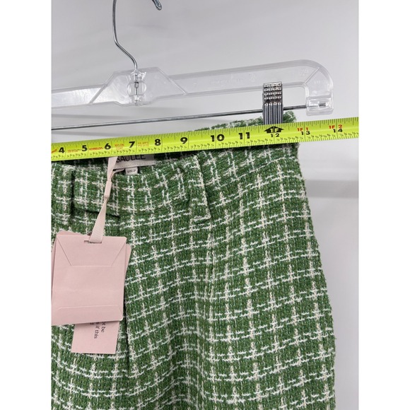 Green Checkered Women's Trousers - Picture 7 of 16